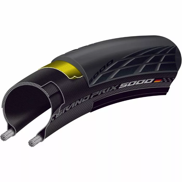 Continental Grand Prix 5000 Road Tyre 3 Continental Grand Prix 5000 Road Tyre - Billede 3
