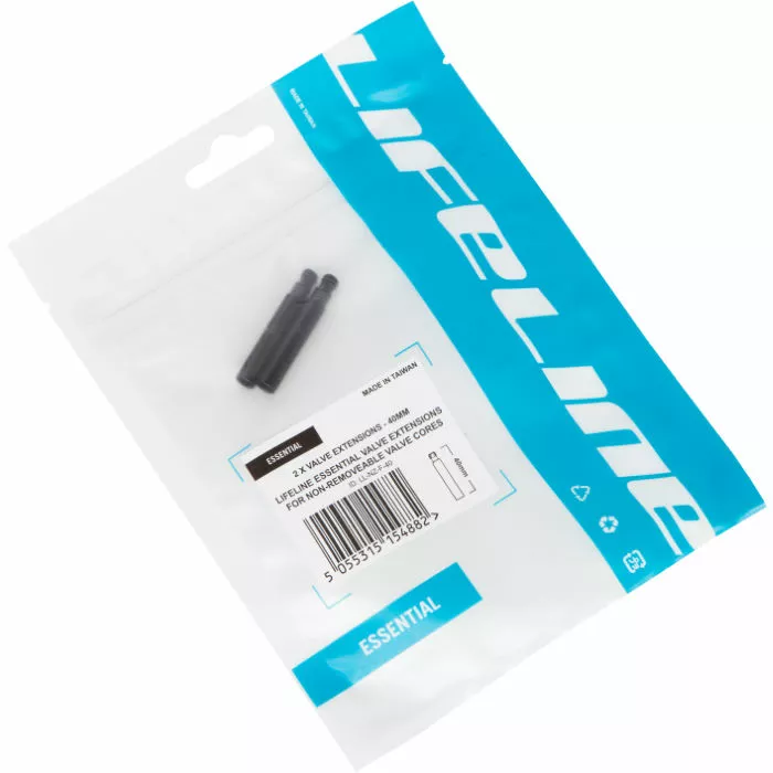 LifeLine Ventilforlænger (for Ikke-aftagelig VC-2-stk. Sæt, 40 Mm) 2 LifeLine Ventilforlænger (for Ikke-aftagelig VC-2-stk. Sæt, 40 Mm) - Billede 2