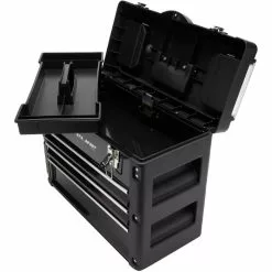 LifeLine Pro 3 Drawer Work Station -Finish Line LifeLine Pro 3 Drawer Work Station Tool Storage Black LLPRO 4DWS 5