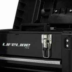 LifeLine Pro 3 Drawer Work Station -Finish Line LifeLine Pro 3 Drawer Work Station Tool Storage Black LLPRO 4DWS 6