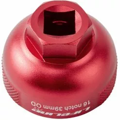 LifeLine Pro BB Removal Tool 16.39 XTR -Finish Line LifeLine Pro BB Removal Tool 16 39 XTR Bottom Bracket Tools Red LLPRO BBRT1639XTR