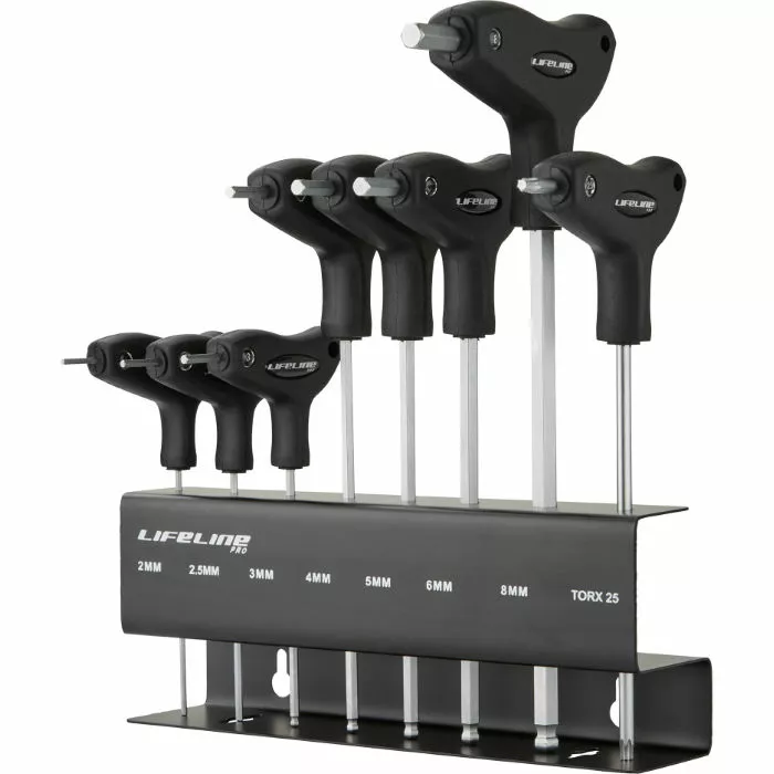 LifeLine Pro Unbrakonøgle (sæt, T-greb) 1 LifeLine Pro Unbrakonøgle (sæt, T-greb)