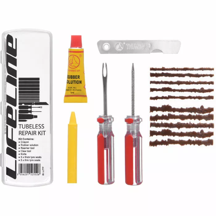 LifeLine Tubeless Repair Kit 1 LifeLine Tubeless Repair Kit