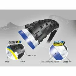 Michelin Force AM Competition MTB Dæk 10 Michelin Force AM Competition MTB Dæk -Finish Line Michelin Force AM Competition MTB Tyre MTB Off Road Tyres Black 2017 85612 6