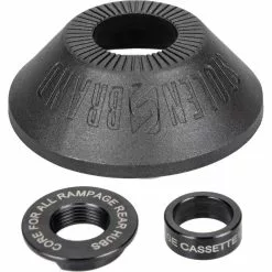 Stolen Rampage Thermalite Hub Guard - Chromoly Core -Finish Line Stolen Rampage Thermalite Hub Guard Chromoly Core Wheel Hub Spares Black S931