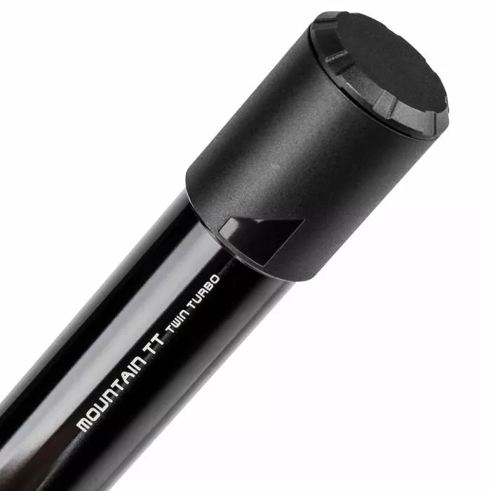 Topeak Mountain TT Twin Turbo Mini Pump 4 Topeak Mountain TT Twin Turbo Mini Pump - Billede 4