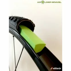 Vittoria Air Liner Gravel Tubeless Insert -Finish Line Vittoria Air Liner Gravel Tubeless Insert Tyre Spares Green 1AA00019 7