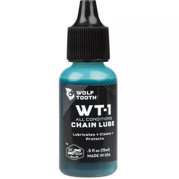Wolf-tooth Wolf Tooth WT-1 All Conditions Chain Lube - 0.5oz 1 Wolf-tooth Wolf Tooth WT-1 All Conditions Chain Lube - 0.5oz