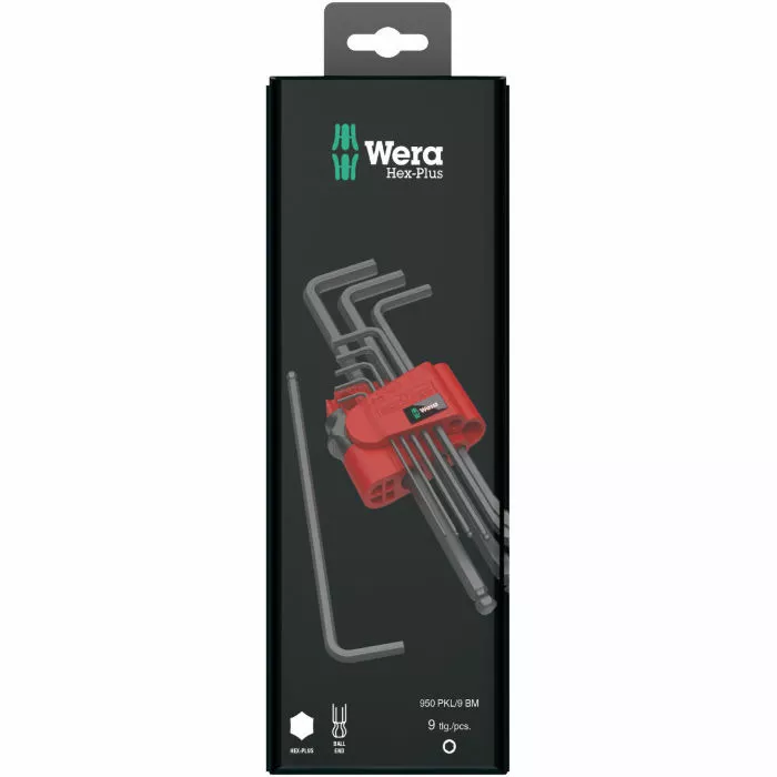 Wera Tools 950/9 Hex-Plus 6 SB L-Key Toolset 3 Wera Tools 950/9 Hex-Plus 6 SB L-Key Toolset - Billede 3