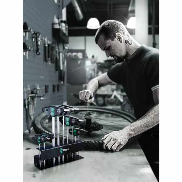 Wera Tools Bicycle Set 6 T-Handle Toolset 2 Wera Tools Bicycle Set 6 T-Handle Toolset - Billede 2